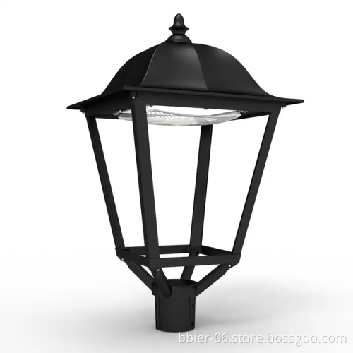 Waterproof LED Post Top Garden Light 30W 50W 100W for Outdoor Parks